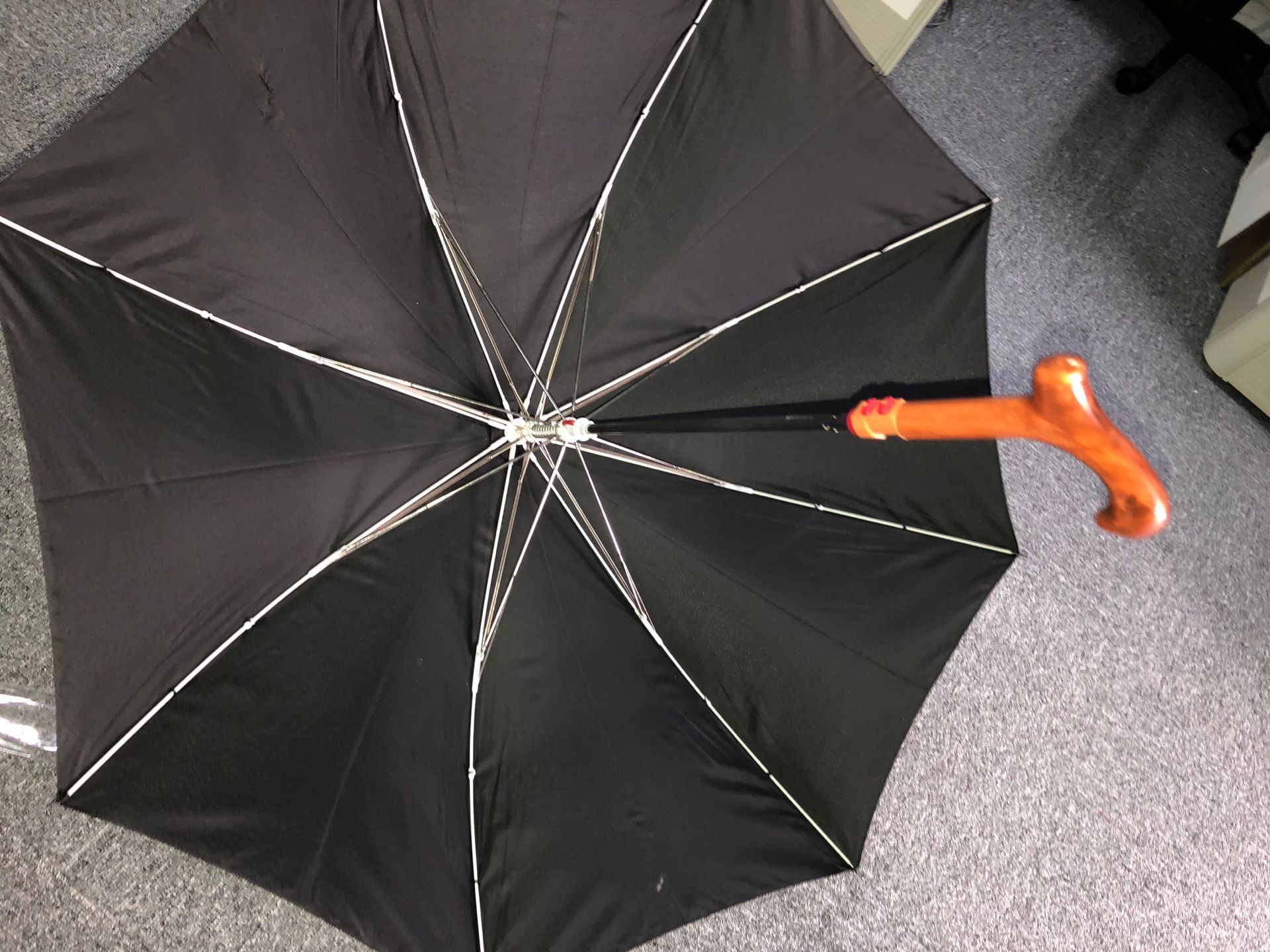 Wholesale Weatherproof Durable Stick Auto Open And Close Umbrella , 2 Section Shaft from china suppliers