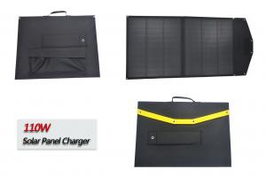 Wholesale Folding Portable Solar Panel Charger , 2x55w Sungold Solar Panel Camping Charger  from china suppliers