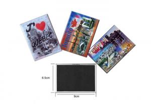 Wholesale Tinplate Souvenir Fridge Magnet 90 X 65mm Promotional Tourist Gift For Decoration from china suppliers