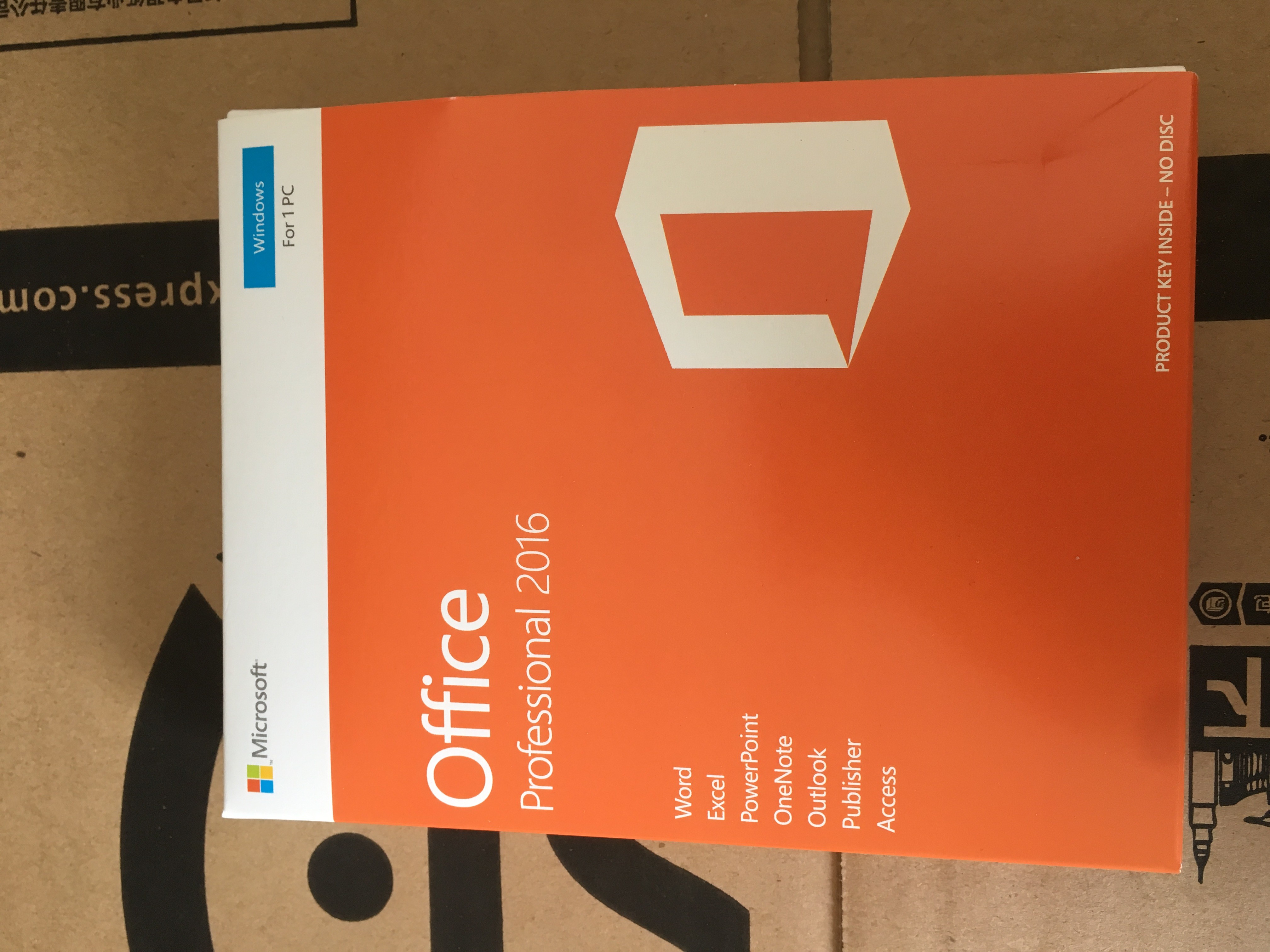 Wholesale 1 PC Microsoft Office Pro Plus 2016 Key , Full Version Microsoft Office 2016 Student from china suppliers