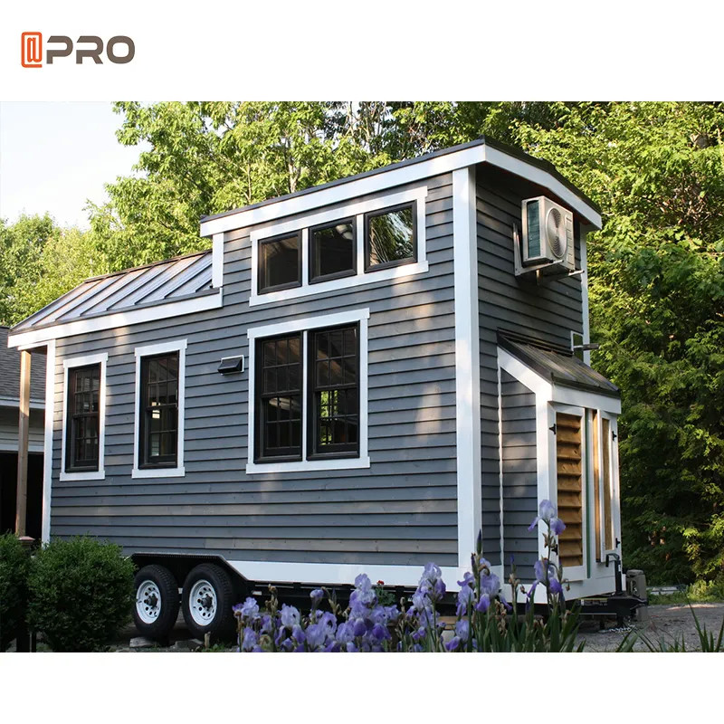 Modern Design House On Wheels Prefab Container Office Light Steel Structure Tiny House
