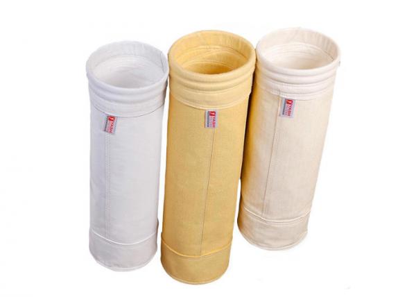 Quality Automatic Sewing Dust Filter Bag Abrasion Resist , Hepa Filter Bags Double Bottoms for sale