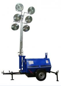 Wholesale Mobile 10kva kubota diesel engine generator light tower from china suppliers