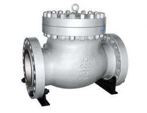 Wholesale LCC BODY SS Swing Check Valve TRIM 600LB , API 6D Check Valve With Renewable / Integral Seat from china suppliers