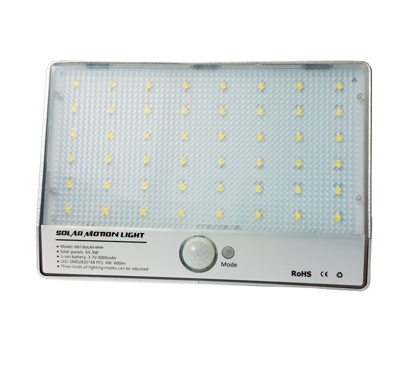 Buy cheap Solar LED light 48PCS LED 600lm 6000K motion sensor wall light from wholesalers
