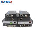 POE Over Coaxial Ethernet Via Coax Cable Extender For Hikvision IP Camera To NVR for sale