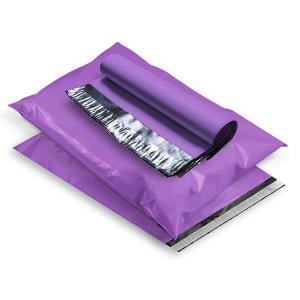 Wholesale Low MOQ Purple 10x13 LDPE Poly Packaging Bag For Shipping Tear Proof from china suppliers