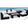 Buy cheap 6pcs leisure rattan outdoor sofa sigle chairs loveseat end table coffee table - from wholesalers