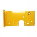 Precision OEM ODM Custom High End Metal Stamping Sheet Yellow Powder Coating for sale
