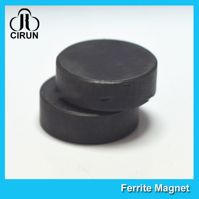 Wholesale Y30BH Disc Shape Ferrite Magnet , Round Disk Magnets Dia 18mm * 5mm from china suppliers
