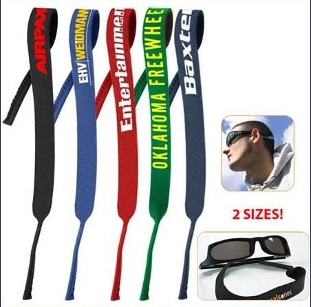 Quality colorful customer printing simple sunglasses neoprene sports eyeglasses holder strap for sale