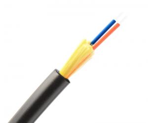 Wholesale OFNP Ftth Optical Fiber Cable , Multimode Armored Fiber Optic Cable For Telecom Network from china suppliers