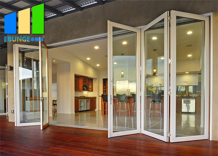 Wholesale Balcony Aluminium Frame Tempered Bifold Sliding Glass Door And Windows from china suppliers