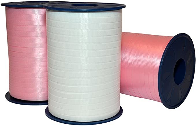 Customized 450Y Crimped Ribbon Roll Curling Plastic Ribbon Decoration