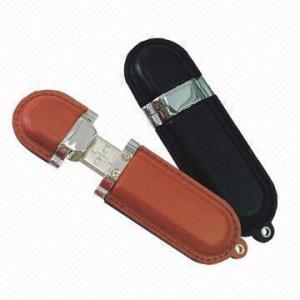 Wholesale 8gb Leather Flash Drive 32G 64G 128GB High Capacity Multi Color  68*20*13mm from china suppliers