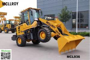 Wholesale MCL936 ZL936 Hydraulic Mini Front Wheel Loader YN4100 Supercharged 65kw 2400rpm from china suppliers