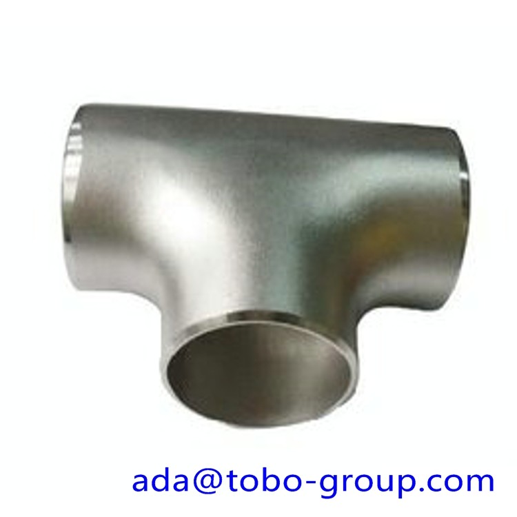 Wholesale seamless Stainless Steel Tee , single slit pipe wall thickness 1 / 2 " NPS Sch5S to 24"OD x30mm from china suppliers