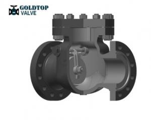 Wholesale Rf Flange Bolt Bonnet Bs1868 Swing Check Valve Ductile Iron from china suppliers