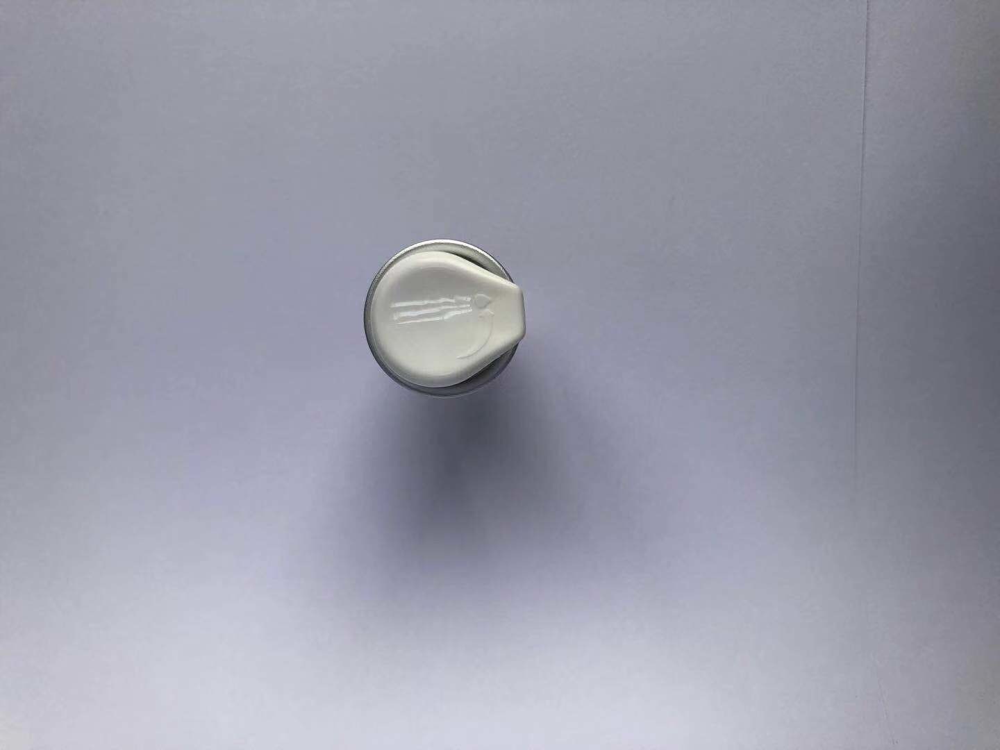 Silver Closure Upscale Cream Pump Dispenser For Personal Care Products