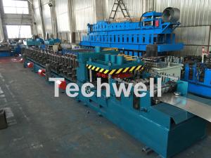 Wholesale Galvanized / Carbon Steel CZ Shaped Roll Forming Machine For 0-15m/min Forming Speed from china suppliers