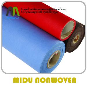Wholesale dark green non-woven spunbond fabrics 100gsm nonwoven from china suppliers