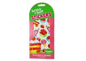 Wholesale Fruit Scented Adhesive Custom Paper Stickers Scratch Sniff Paper Sticker from china suppliers
