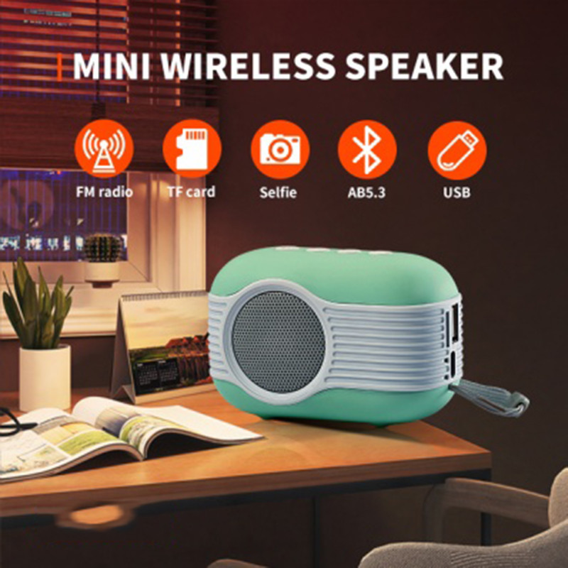 China TWS Connect 500mAh Wireless Portable Bluetooth Speaker 40MM*1 on sale