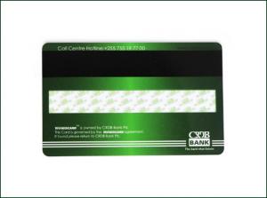 Wholesale High Frequency Membership PVC Card , Custom Mag Stripe Cards Matte Finished from china suppliers