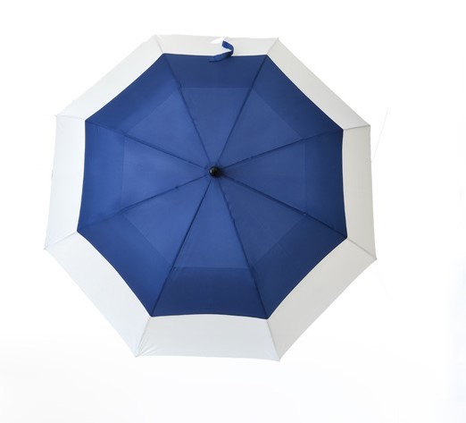 Wholesale best oversized Vent Design Blue Double Layer Golf Umbrella With 8 Ribs For Promotional for sale from china suppliers