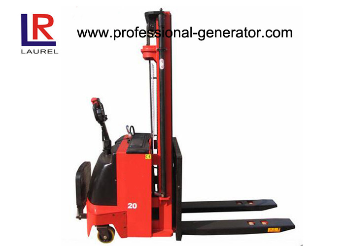 Wholesale Hydraulic Fork Lift Type 4.5m Height Electric Pallet Stacker Stepless Speed Change Battery from china suppliers