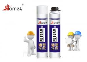 Wholesale House Aerosol Spray Foam Insulation Closed Cell Mixture MF Beige Color from china suppliers