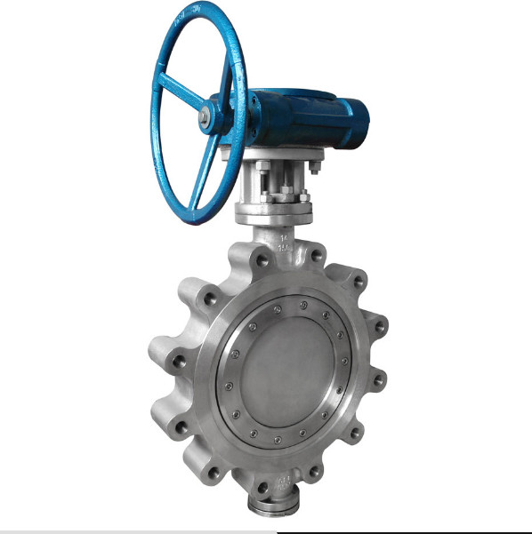 Wholesale Lug Type Style API609 Butterfly Valve F51 Seat EPDM Gear Operate High Temperature from china suppliers