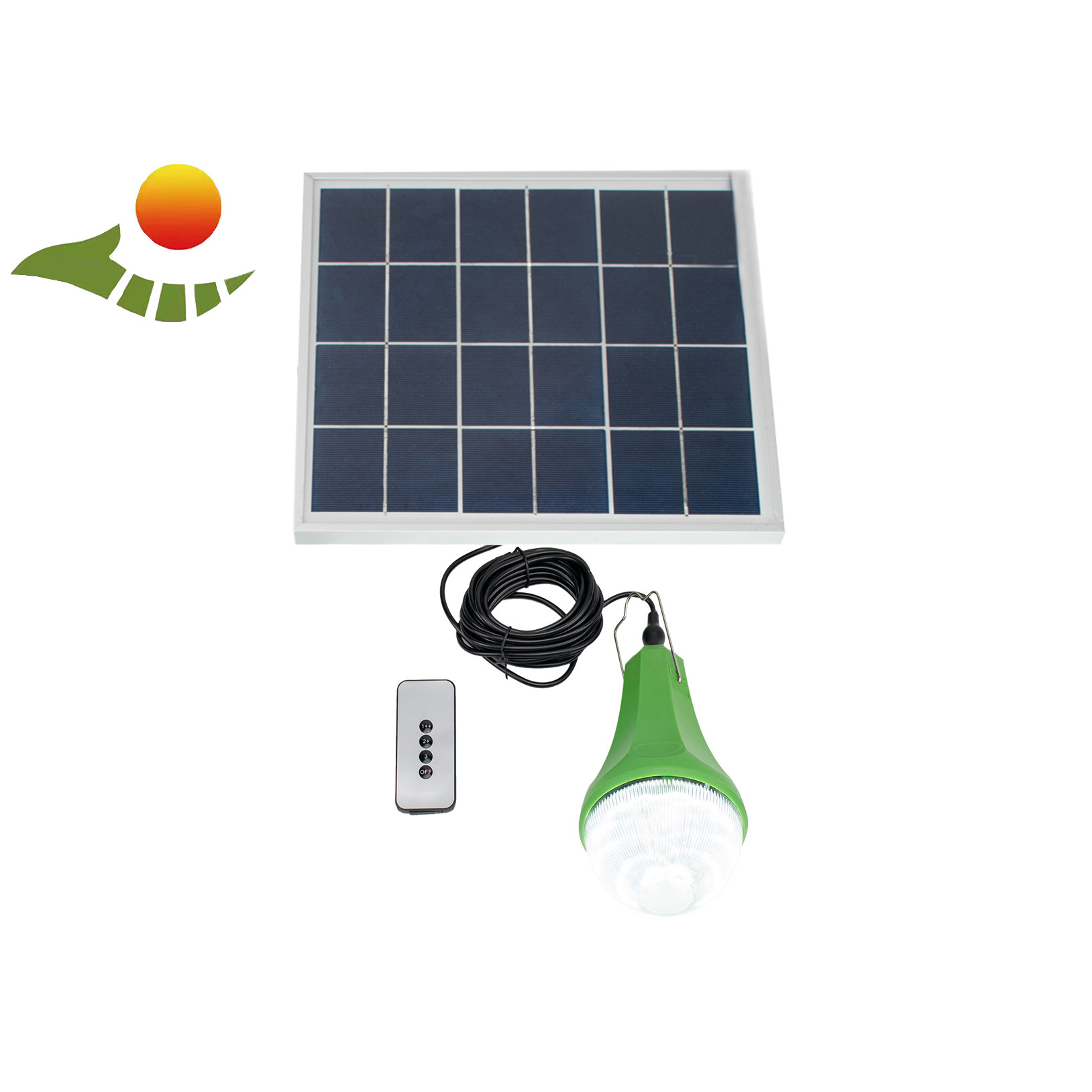 Portable Led Lamps 2600mah Solar Panel Energy System For Homes