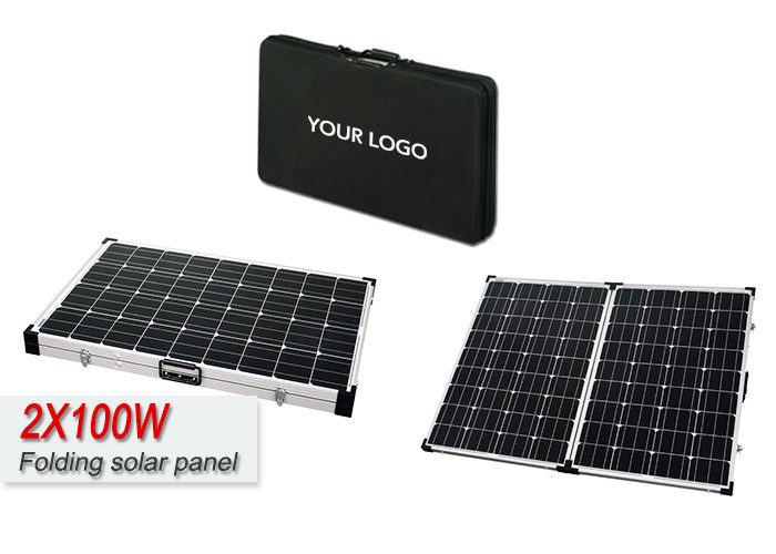 Wholesale Energy Saving Custom Trailer Solar Panels , 200 Watt Solar Panel Camping  from china suppliers