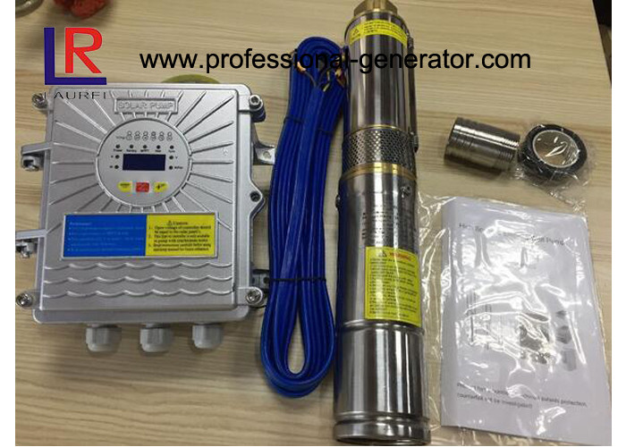 Wholesale Solar Powered Controller Agricultural Water Pump Brushless DC Solar Submersible Pump from china suppliers