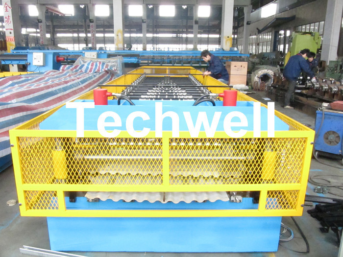Wholesale Steel Silo Wall Sheet Corrugated Roll Forming Machine for Silo Side Panel from china suppliers