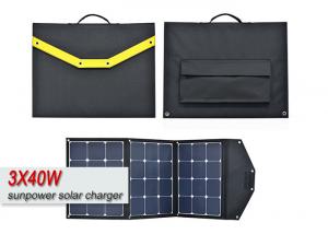 Wholesale Portable Solar Powered Battery Charger , Foldable Solar Panel Charger For Smartphones  from china suppliers