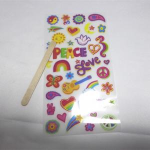 Wholesale Eco Friendly Cartoon Custom Paper Stickers , Non Toxic Rub On Sticker from china suppliers