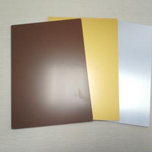 Wholesale Durable Exterior Wall Cladding , Copper Aluminium Composite Panel Building Construction Material from china suppliers