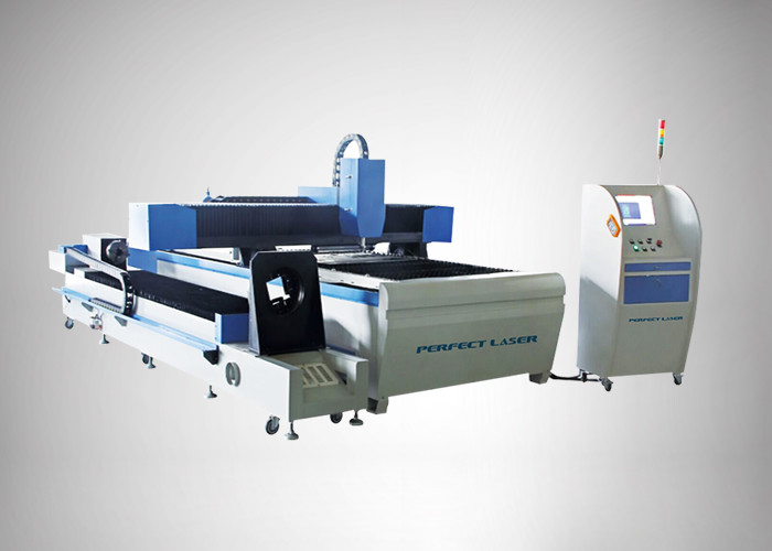 Wholesale 90 m / min Fiber Laser Cutting Machine For Round Metal Pipe / Sheet Cutting from china suppliers