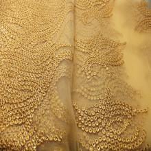 Embroidery lace fabric / Bridal french lace fabric/ Wedding dress lace suppliers