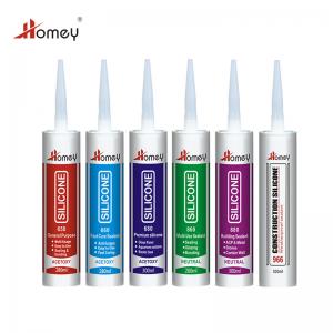 Wholesale Sanitary Concrete Waterproof Acetoxy Cure Rtv Caulking Tools Glass Silicone Sealant from china suppliers