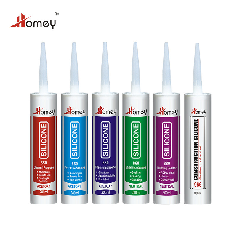 Wholesale Two Component Acrylic High Temperature Glue Nuetral Acid Resistant General Purpose Silicone Sealant from china suppliers