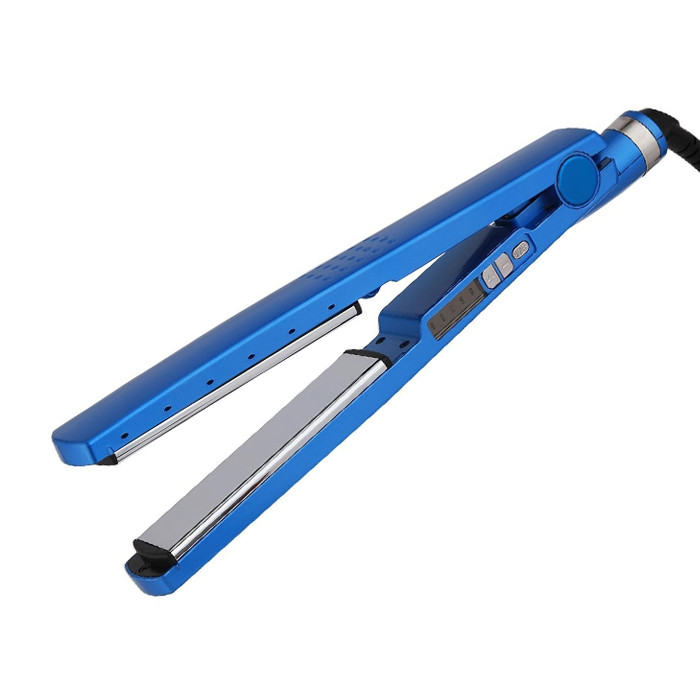 Wholesale Dual Voltage Digital Hair Straightening Tools Flat Iron Pro Nano Titanium Plated from china suppliers