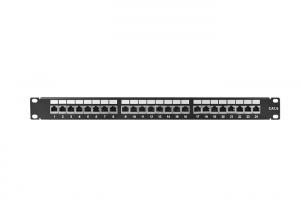 Wholesale Horizontal Lan Cable Network Patch Panel High Density UTP Type RJ45 Socket from china suppliers