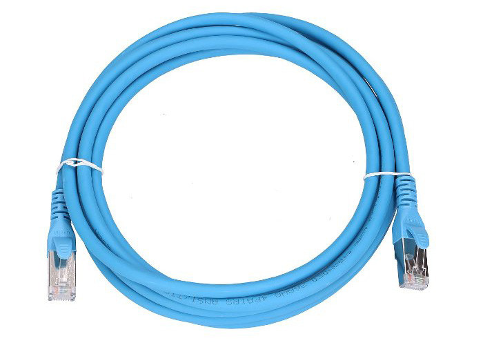 Wholesale Shield S / FTP Cat6a Shielded Bulk Cable , High Speed Lan Cable Patch Cords 10 GBase - T 500MHz Leads from china suppliers