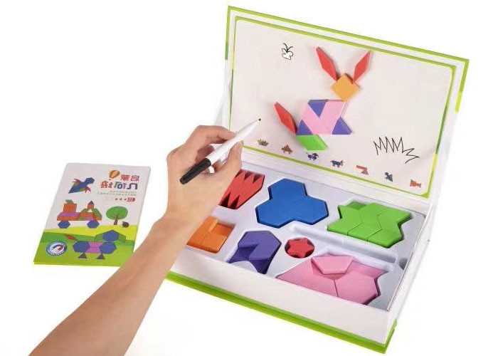 Wholesale Toddlers EVA Foam Magnetic Activity Set Magnetic Shape Puzzles from china suppliers
