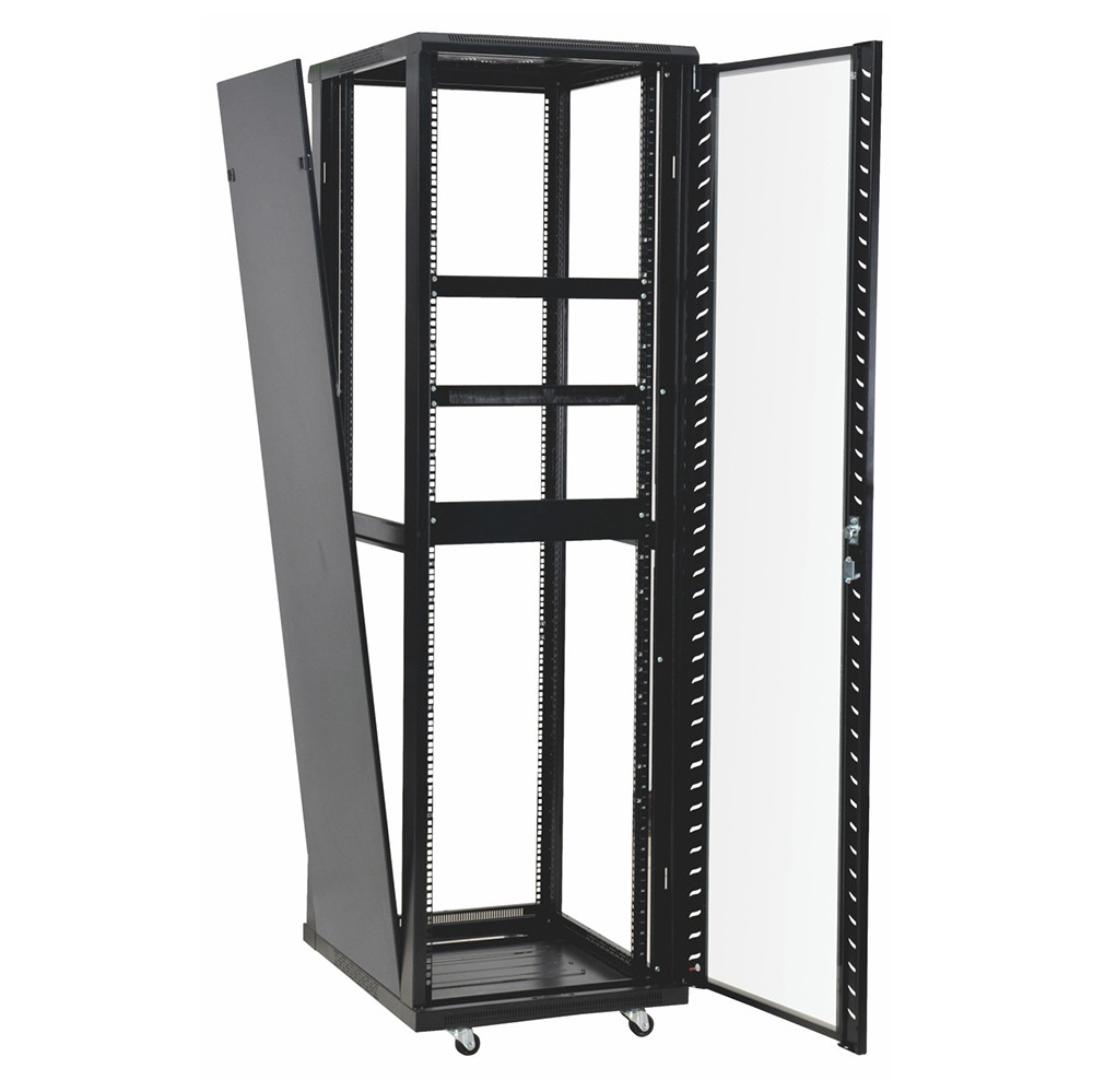Wholesale 42u 37u Perforated Door Network Equipment Rack Floor Standing Data Center Cabinet from china suppliers