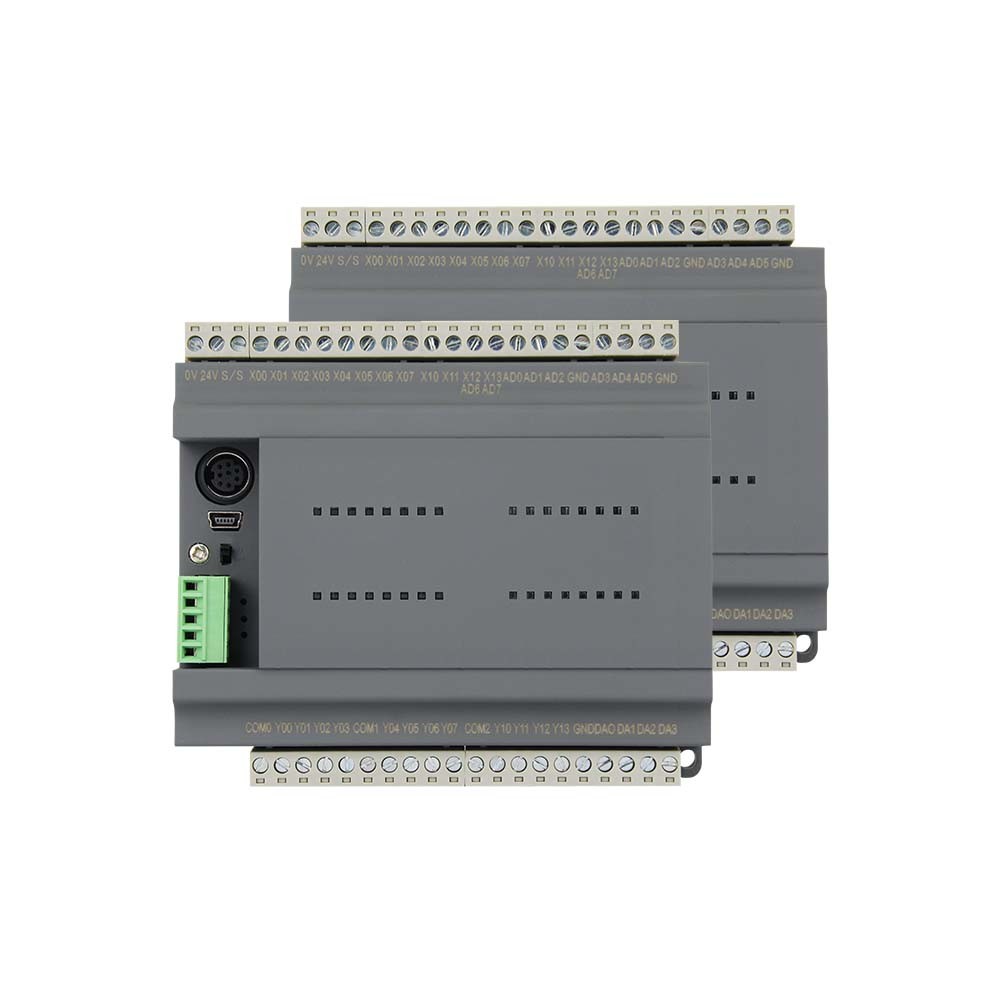 Wholesale DC24V Transistor Outputs PLC Logic Controller 32K Steps Program Capacity from china suppliers