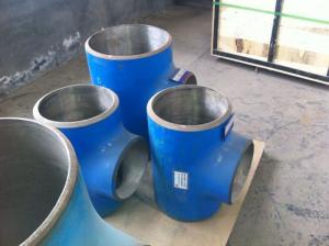 Wholesale Corrosion-resistant alloy lined composite mitre elbow tee fittings from china suppliers
